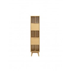 AM Carrington Large Single Bookcase